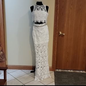 NWT The Sand two piece top and skirt